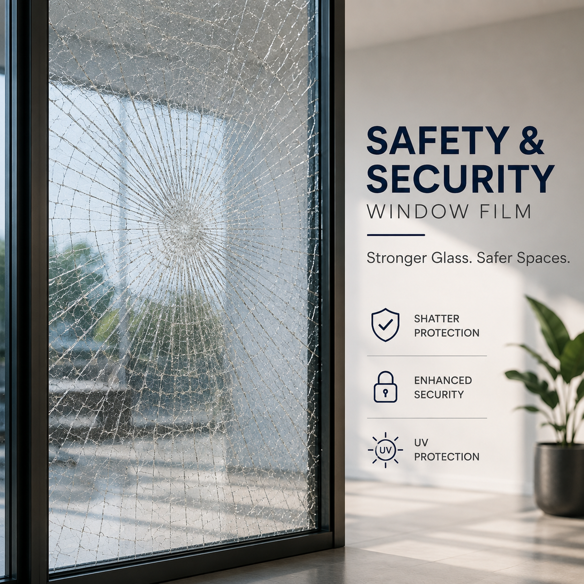 Safety & Security Window Film Abu Dhabi