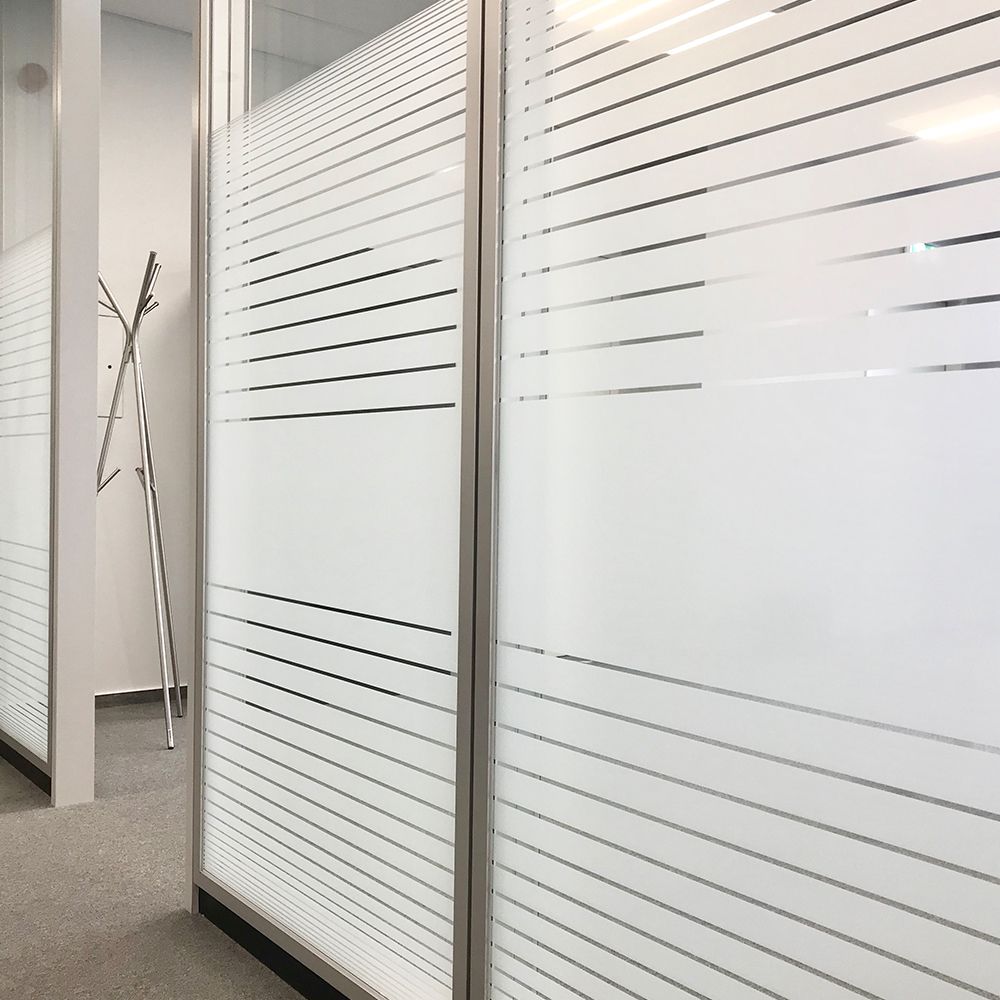 Strada decorative window film installed on architectural glass in Dubai and Abu Dhabi
