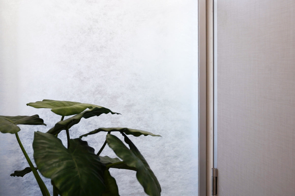 Textura decorative window film installed on architectural glass in Dubai and Abu Dhabi